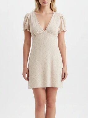 Revolve Sophie Rue Pink Floral Dress Open Back